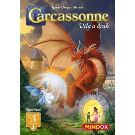 MINDOK HRA Carcassonne: Víla a drak 3. rozšíření (2025)