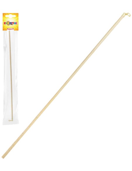 DŘEVO Hůlka bambusová 55cm náhradní díl k lampionu v sáčku