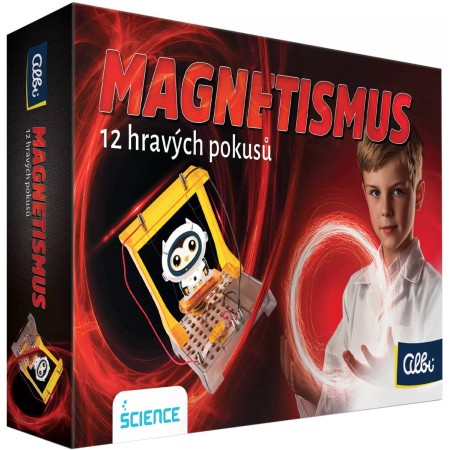 ALBI SCIENCE Experimentuj s magnetismem 12 hravých pokusů