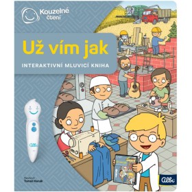 ALBI Kouzelné čtení Kniha interaktivní Už vím jak