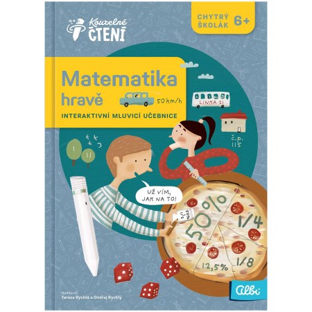 ALBI Kouzelné čtení Kniha interaktivní učebnice Matematika hravě