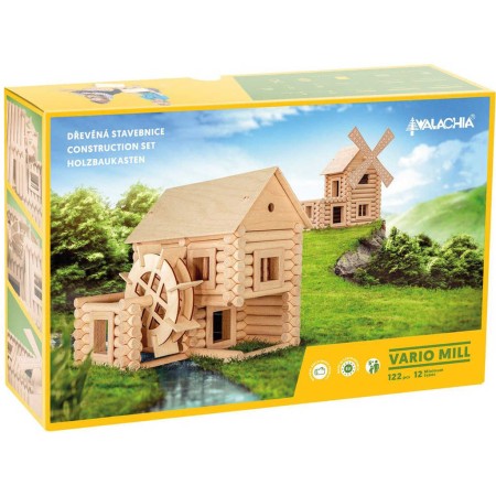 WALACHIA Vario Mill W49 DŘEVĚNÁ STAVEBNICE