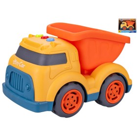 Auto baby stavební nákladní volný chod na baterie Světlo Zvuk