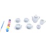 Čajový dětský servis kreativní set s barvičkami malování na porcelán