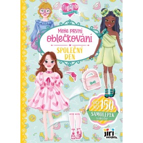 JIRI MODELS Moje první oblečkování Společný den 150+ samolepek