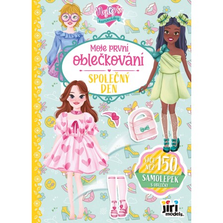 JIRI MODELS Moje první oblečkování Společný den 150+ samolepek