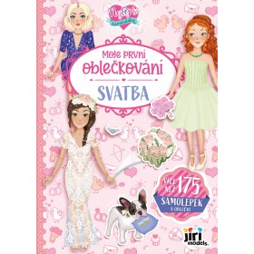 JIRI MODELS Moje první oblečkování Svatba 175+ samolepek