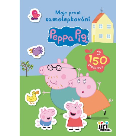 JIRI MODELS Moje první samolepkování 150+ Peppa Pig
