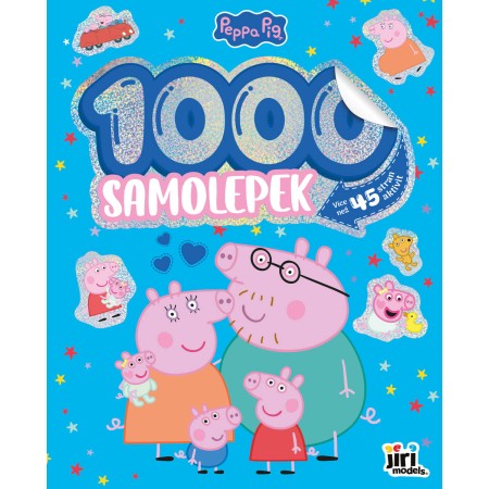 JIRI MODELS 1000 samolepek s aktivitami Peppa Pig