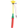 Hůlka barevná držák s hvězdou na lampion na baterie 50cm Světlo