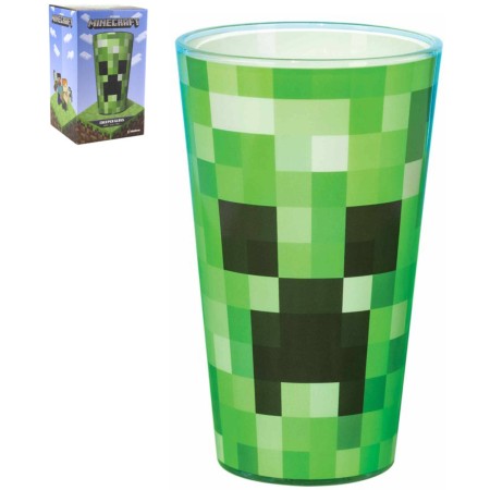 Sklenice Minecraft Creeper 400ml s potiskem dárkové balení