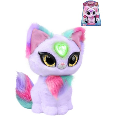 Fuzzy Friends magické zvířátko interaktivní kočička Zoe na baterie Světlo Zvuk