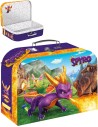 Kufřík dětský školní dráček Spyro 35x23x10cm tvrdý karton