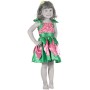 KARNEVAL Šaty VÍLA KVĚTINOVÁ vel. XS (92-104 cm) 3-4 let KOSTÝM