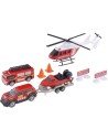 Teamsterz záchranný tým herní set 4 dopravní prostředky s doplňky kov 2 druhy