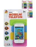 Telefon dětský mobilní 11cm smartphone na baterie 4 druhy Zvuk AJ