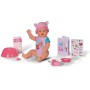 ZAPF BABY BORN Panenka miminko Emma 43cm pije čůrá set s doplňky