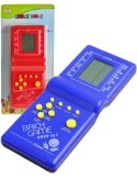 Hra retro digitální Brick Game Tetris na baterie na kartě 4 barvy plast Zvuk