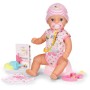 ZAPF BABY BORN Little Panenka holčička 36cm miminko s funkcemi s doplňky