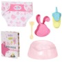 ZAPF BABY BORN Little Panenka holčička 36cm miminko s funkcemi s doplňky