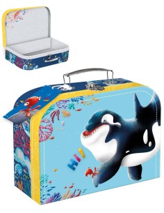 Kufřík dětský školní Kosatka Hi! 25x20x9cm tvrdý karton