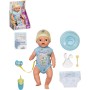 ZAPF BABY BORN Little Panenka chlapeček 36cm miminko s funkcemi s doplňky