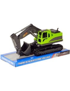 Bagr pásové rypadlo 27cm plastový stavební stroj blistr