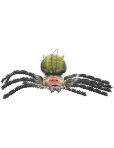 Pavouk velký pískací 29cm plastové zvířátko na gumičce