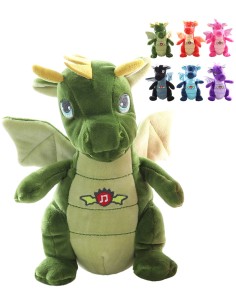 PLYŠ Drak 20cm na baterie Zvuk 6 druhů *PLYŠOVÉ HRAČKY*