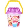 Baby sada na písek kyblík s naběračkou a cupcake dortíky 11ks 2 barvy