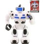 Robot bojový Pioneer chodící 23cm na baterie Světlo Zvuk
