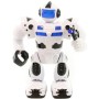 Robot bojový Pioneer chodící 23cm na baterie Světlo Zvuk