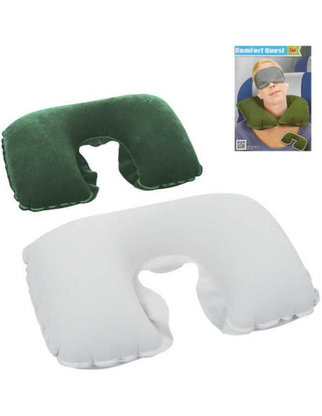 BESTWAY Polštářek za krk na cesty 46x28cm semiš