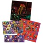 Samolepky s pozadím ježek Sonic set 3 archy dárkový box