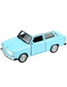WELLY Auto retro model Trabant 601 10cm volný chod kov 4 barvy