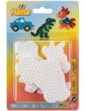 HAMA Midi podložka na zažehlovací korálky auto + zvířátka set 3ks na kartě