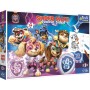 TREFL PUZZLE MAXI Oboustranné Tlapková patrola 60x40cm 24 dílků s omalovánkou 3v1
