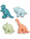ECOIFFIER Formičky dinosaurus 15cm set 4ks baby bábovičky na písek