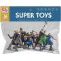 Římští válečníci bojovníci se zbraněmi plastové akční figurky 9cm set 8ks v sáčku