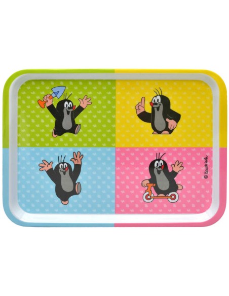 MORAVSKÁ ÚSTŘEDNA Tácek Krtek (Krteček) 28x20cm dětské nádobí