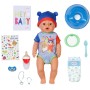 ZAPF BABY BORN Panenka Jonas 43cm miminko s 10 funkcemi set s doplňky