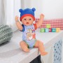 ZAPF BABY BORN Panenka Jonas 43cm miminko s 10 funkcemi set s doplňky