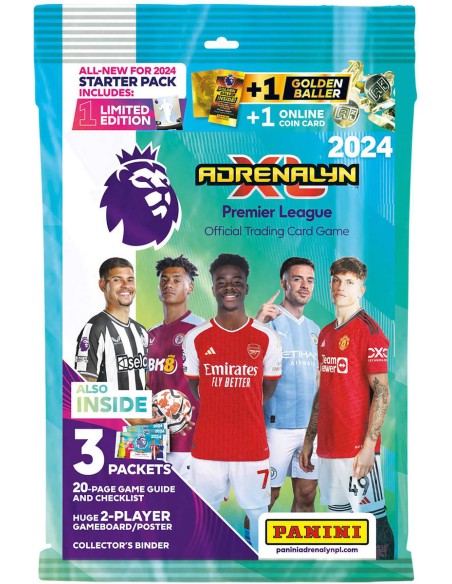 PANINI PREMIER LEAGUE 23/24 Sběratelské karty Adrenalyn XL Starter Set