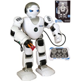 RC Robor Fobos interaktivní chodící vysílačku 2,4GHz na baterie Světlo Zvuk CZ