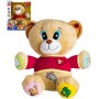 PLYŠ Medvěd Tedík 30cm CZ česky mluvící naučný na baterie říkanky Zvuk