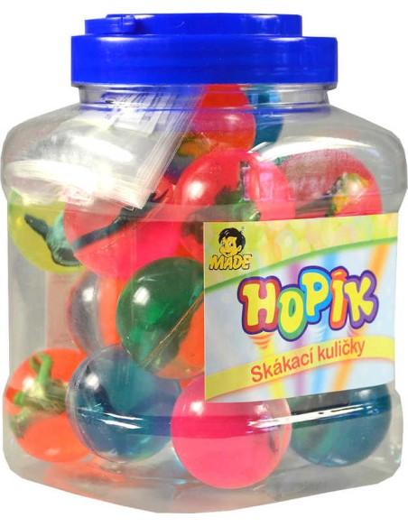 Hopík barevný balonek skákací s figurkou dinosaurus různé druhy