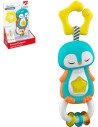 CLEMENTONI Baby chrastítko tučňák na baterie pro miminko Světlo Zvuk