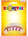 KARNEVAL  Zuby upír gumové 3 druhy *KARNEVALOVÝ DOPLNĚK*