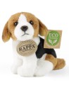 PLYŠ Pes sedící 13cm 3 druhy Eco-Friendly *PLYŠOVÉ HRAČKY*