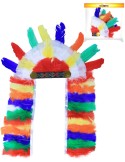 KARNEVAL Čelenka indiánská barevná *KARNEVALOVÝ DOPLNĚK*